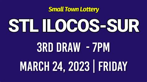stl ilocos sur today|STL Result Today .